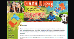 Desktop Screenshot of dianalopezbooks.com